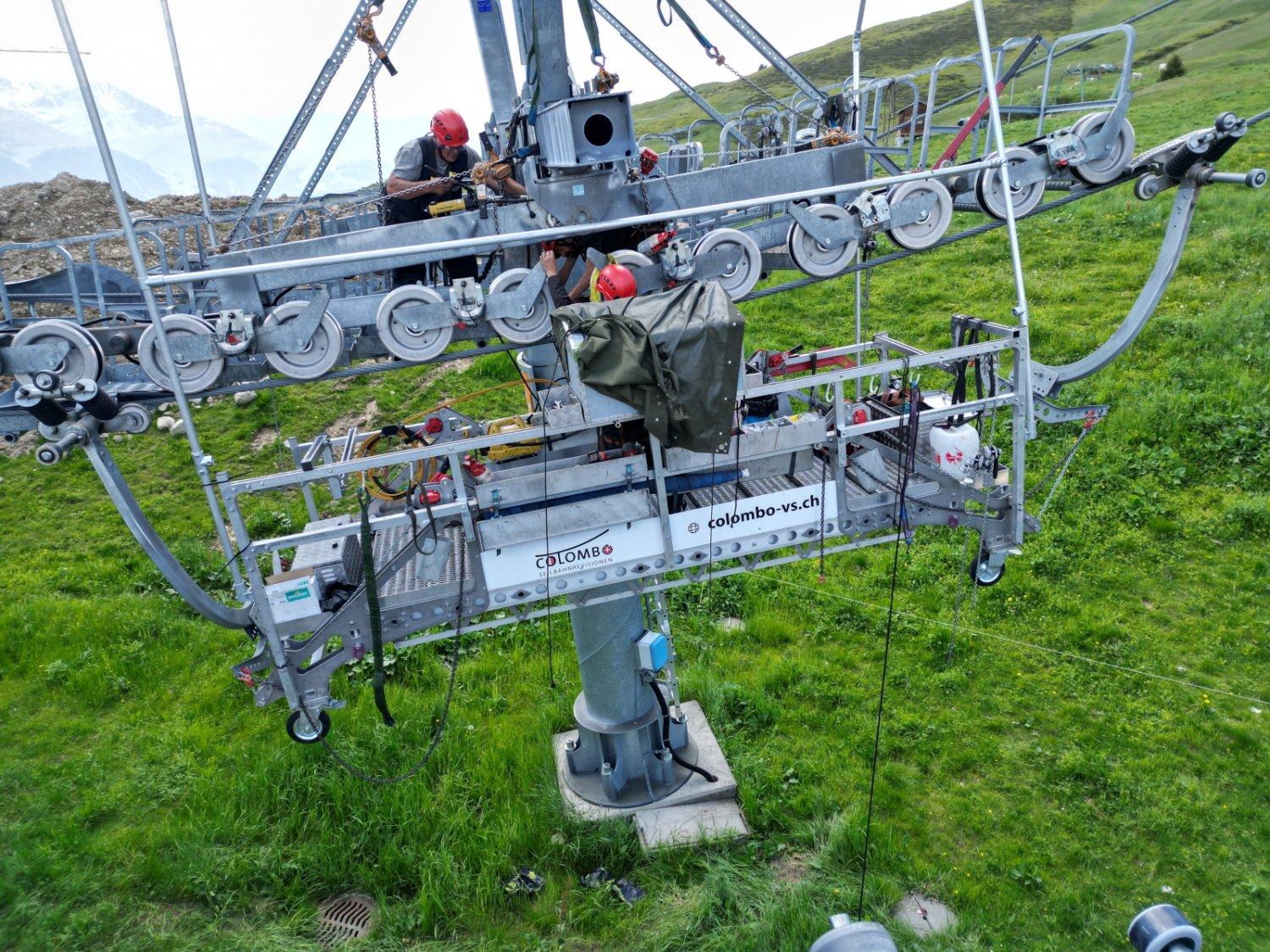Ropeway Lubrication & Mechanical Inspection