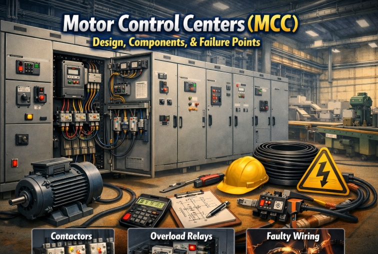 Motor Control Centers (MCC): Design, Components, and Common Failure Points