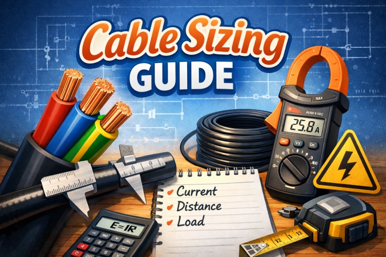 Cable Sizing and Derating: The Calculation Behind Every Safe Installation
