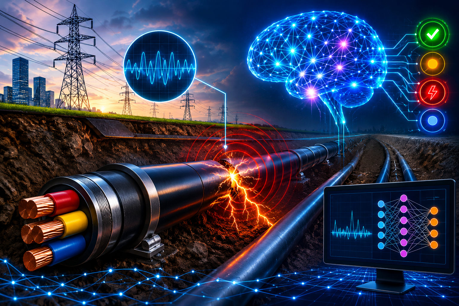 Underground Transmission Line Fault Detection Using Artificial Neural Network (ANN)
