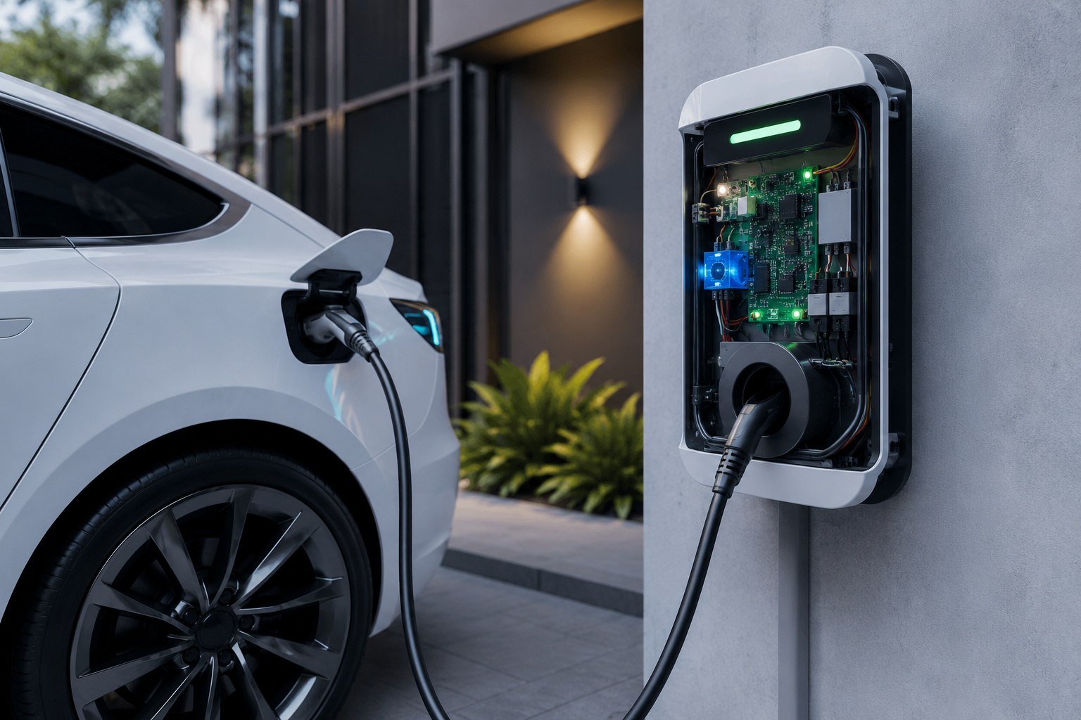 Smart EV Charging System with IoT-Based Monitoring and Energy Management