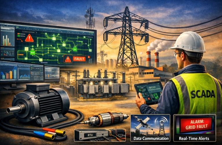 SCADA Systems in Power Distribution: How Utilities Monitor the Grid in Real Time